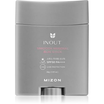 Mizon Inout Smooth Mineral Sun Stick crema de minerale pentru fata si zone sensibile stick - imagine 2